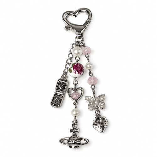 Nana Strawberry Y2K Keychain
